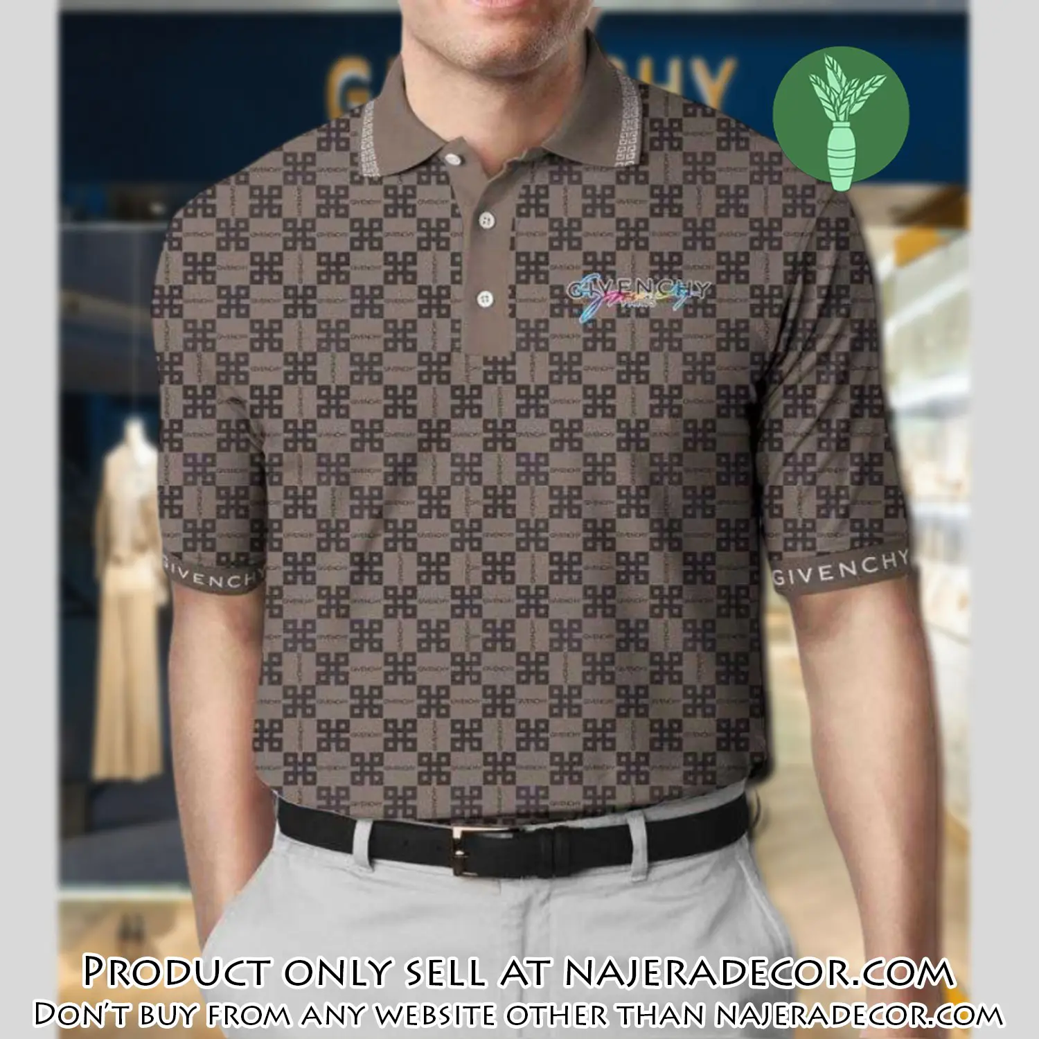 Givenchy premium polo shirt  luxury polo shirt for men pls516 njr3318240